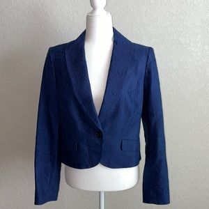 Lafayette 148 Navy Blazer Size 8